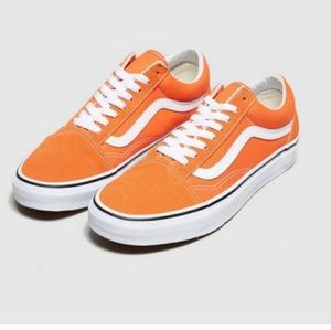 all orange vans